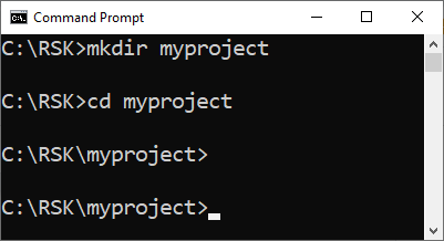 myproject folder